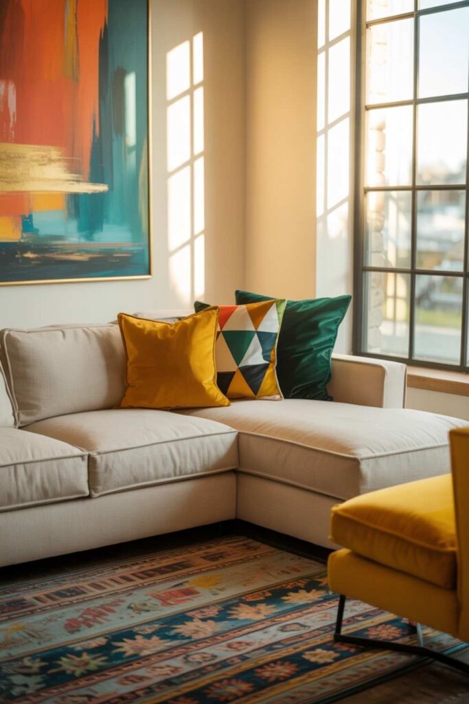 Add Pops of Color with Bold Accents
