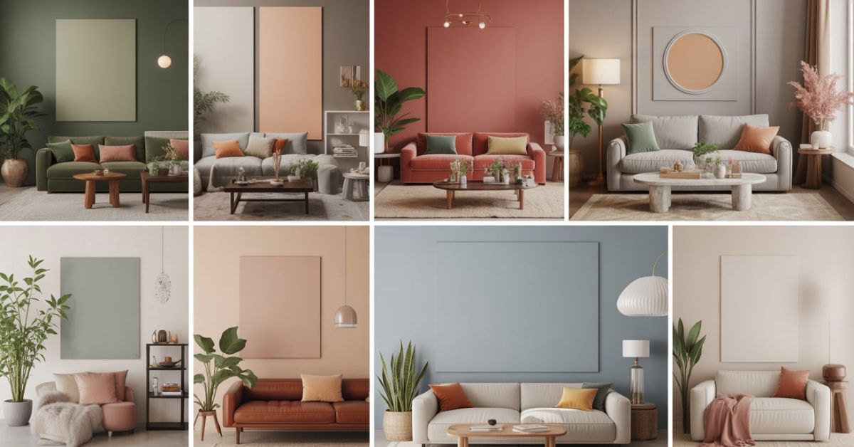 aesthetic living room paint color