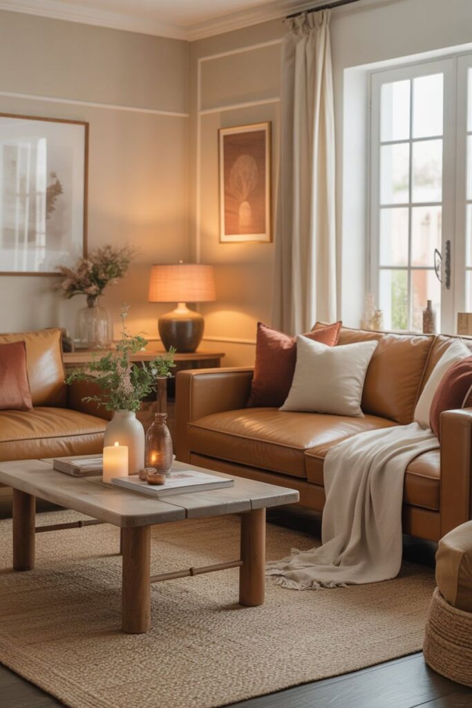10 Cozy Living Room Warm Colors That Will Instantly Warm Up Your Home 5 Balancing Warm Colors with Neutrals