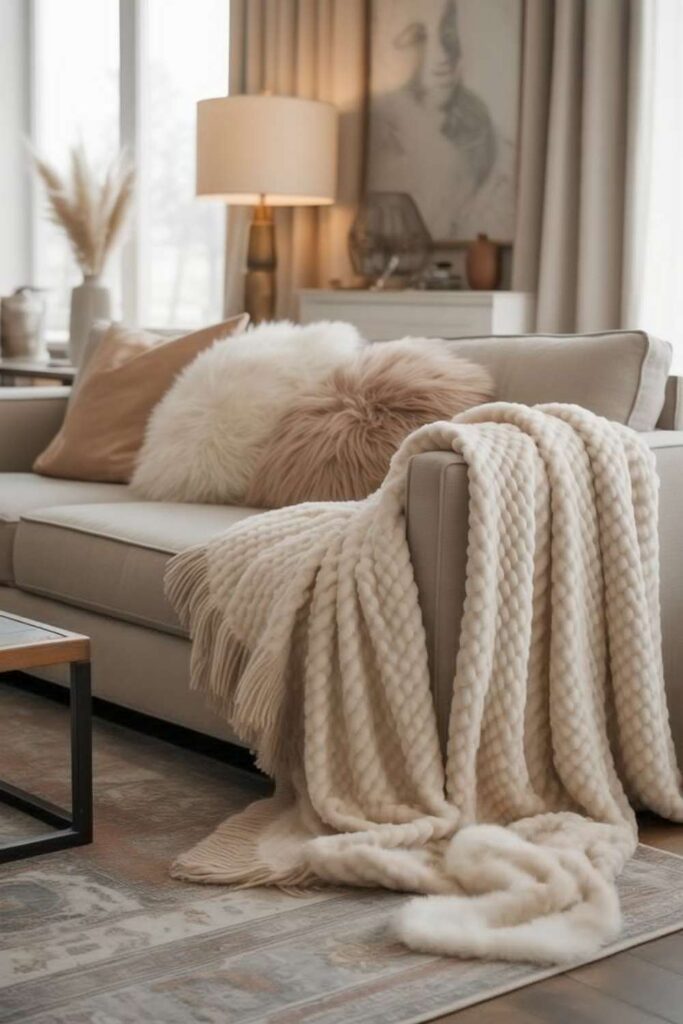 embrace warm textiles