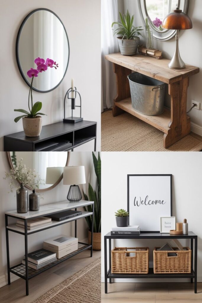 Entryway Table Ideas for Different Homes