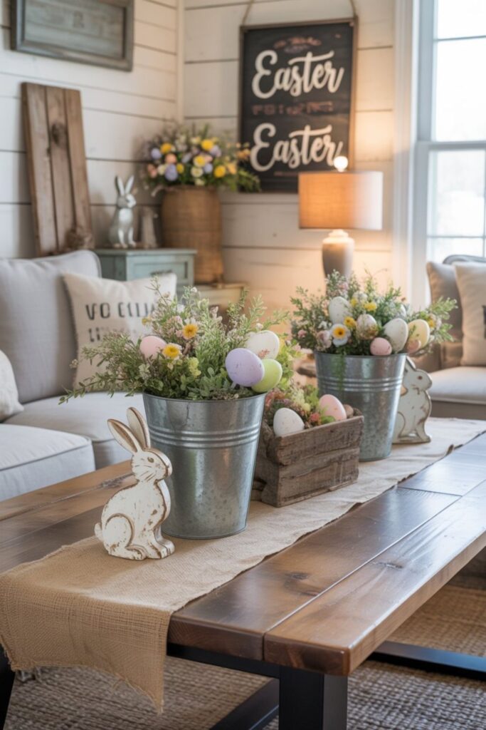 Farmhouse-Inspired Easter Decor