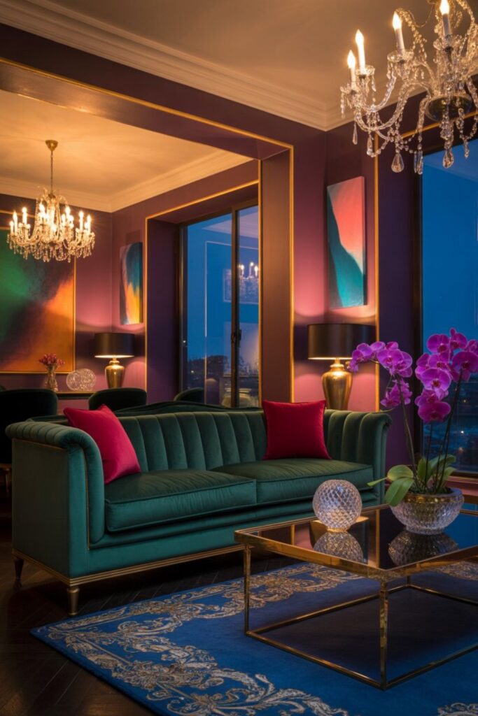 Jewel Tones for Luxurious Appeal