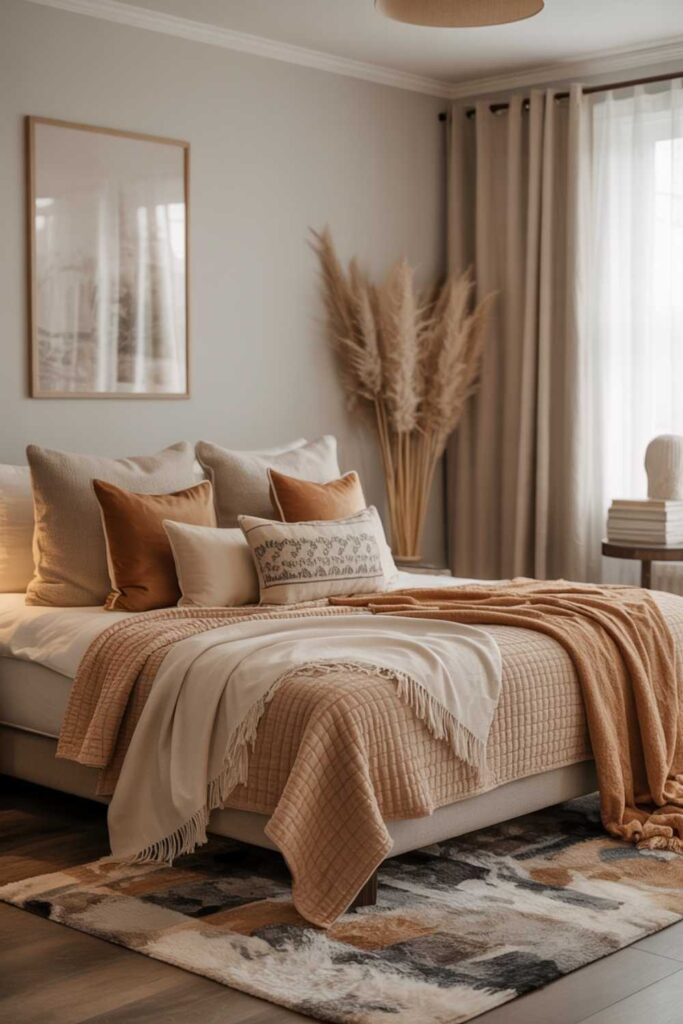 Layer with Cozy Textiles
