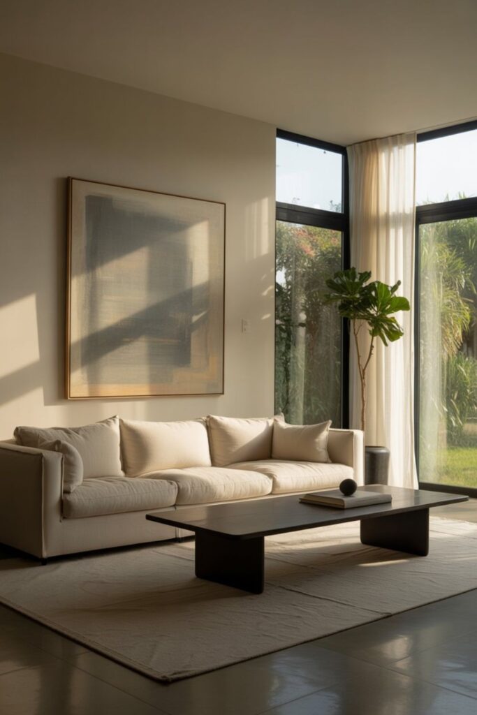 Minimalist Aesthetic Living Room Decor