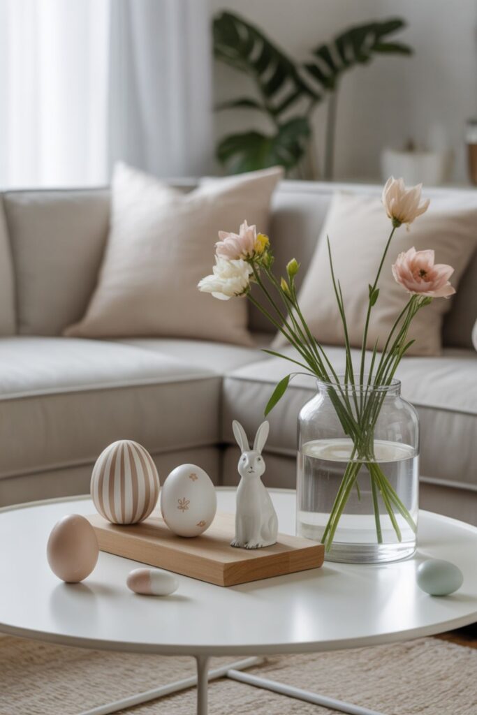 Minimalist Easter Home Decor