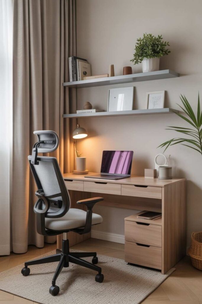 Minimalist Home Office Setup for Small Spaces