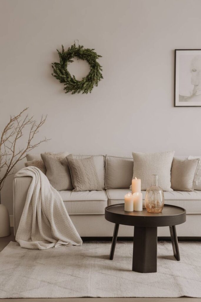 Minimalist Winter Decor
