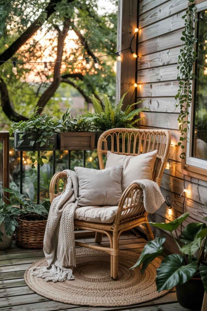 Outdoor Corners Styled with Home Decor Decoration