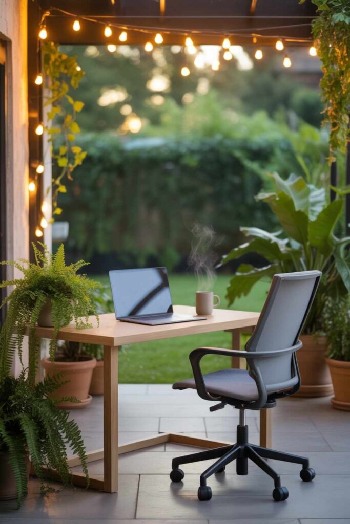 Outdoor Home Office Corners