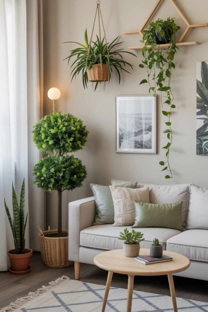 Plants as Living Decor