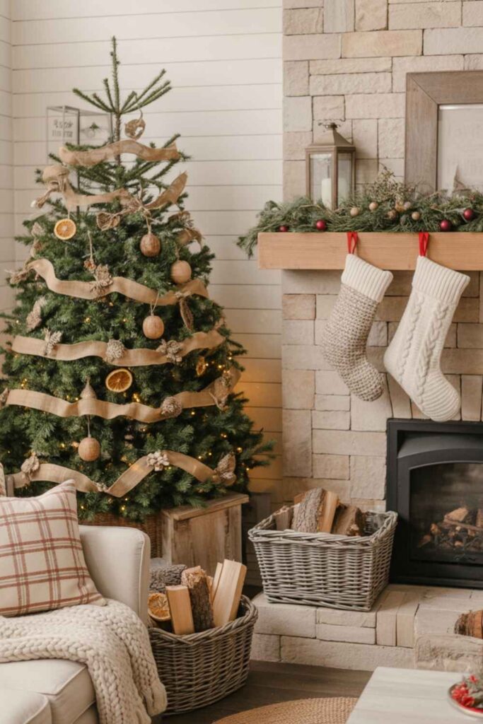 Rustic and Farmhouse Christmas Decor