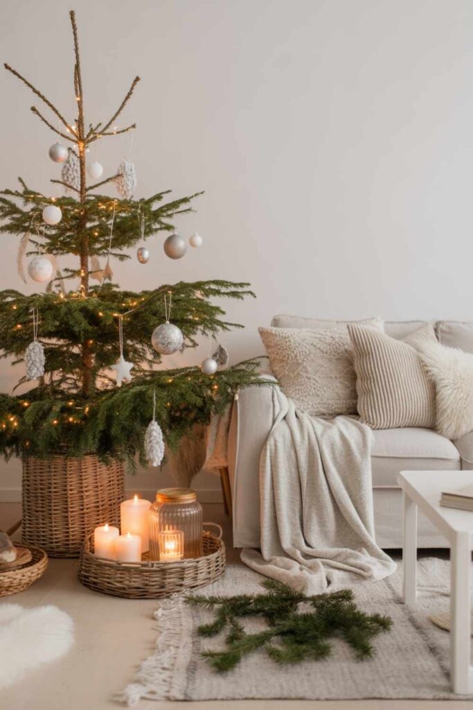 Scandinavian Christmas Styling