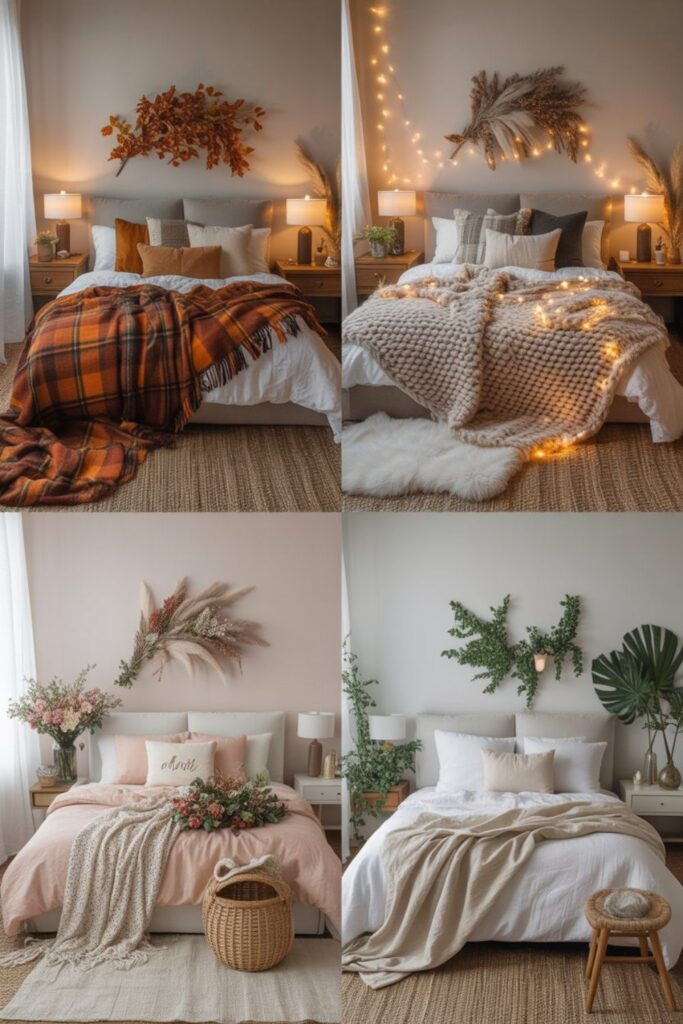 Seasonal Bedroom Decor Updates
