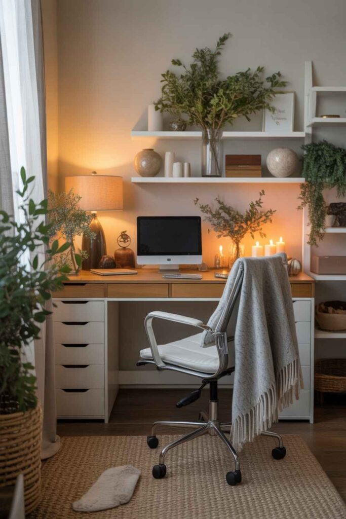 Seasonal Home Office Styling