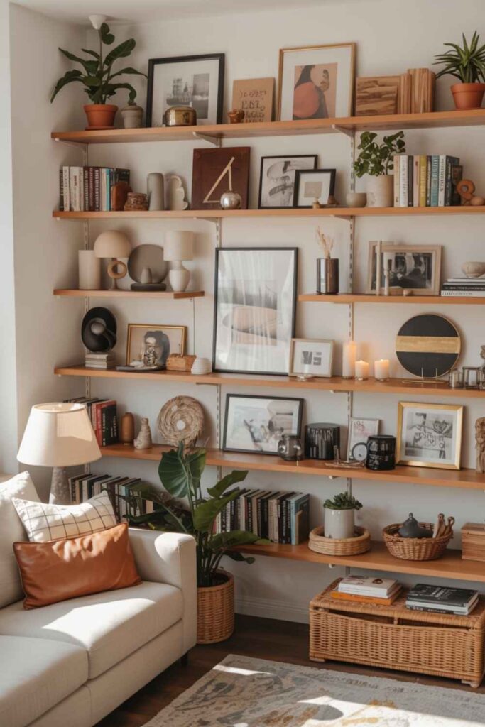 Shelf Styling with Personality
