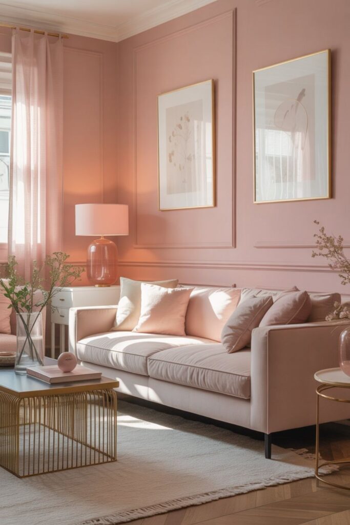 Soft Blush Pink for Subtle Charm
