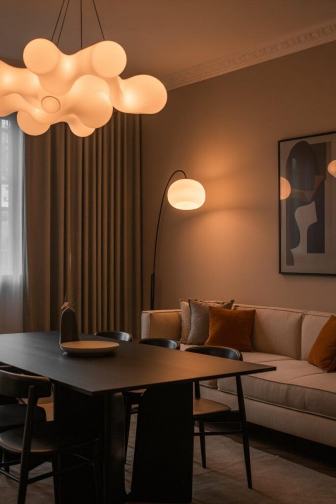 Statement Lighting That Doubles as Art