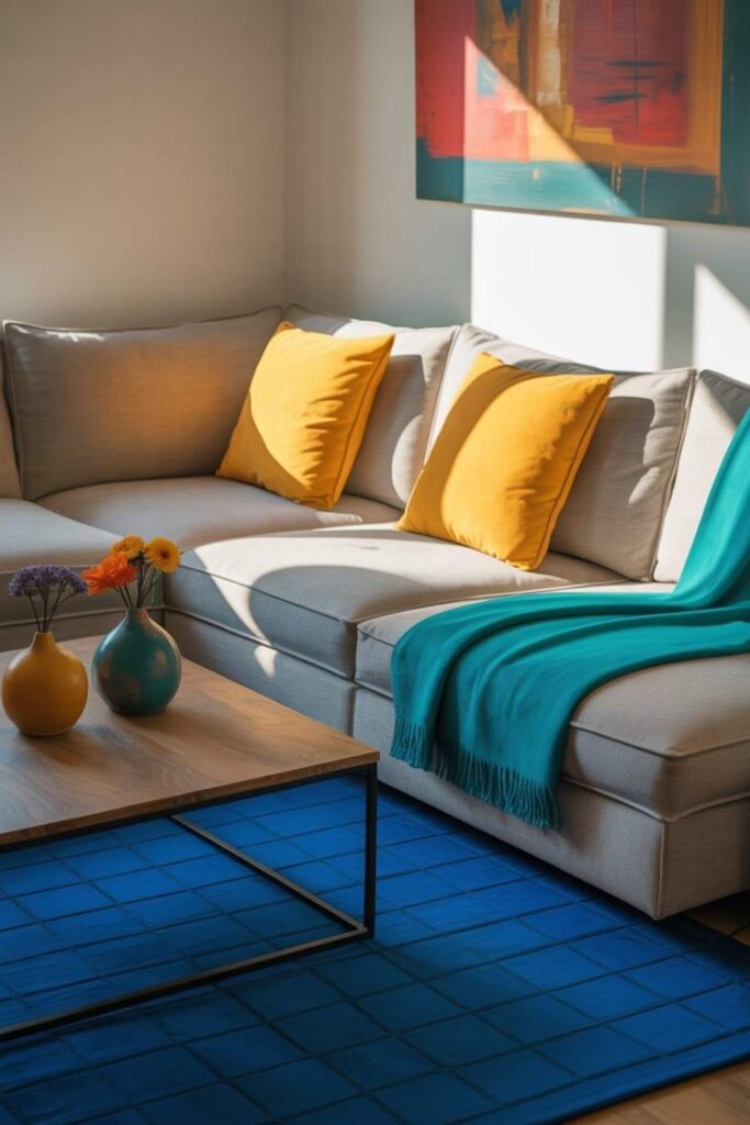 Use Accent Colors to Energize Rooms