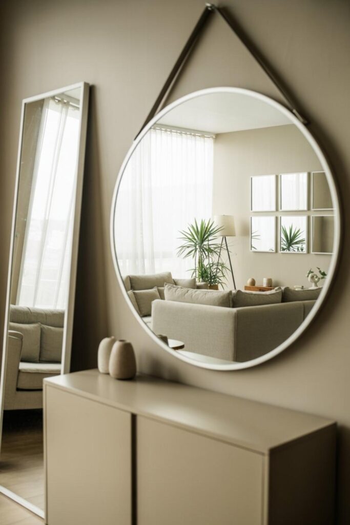 Use Mirrors to Expand Your Space