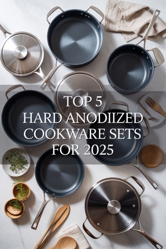 Hard Anodized Cookware Sets The Ultimate Blend of Durability, Style & Performance 3 Top 5 Hard Anodized Cookware Sets for 2025