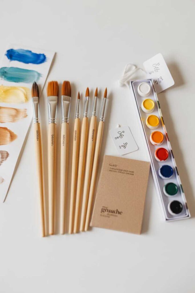 Brushes for Gouache The Ultimate Guide to Smooth, Stunning Painting Results 6 Affordable Brush Sets for Beginners