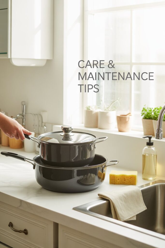 Hard Anodized Cookware Sets The Ultimate Blend of Durability, Style & Performance 5 Care & Maintenance Tips