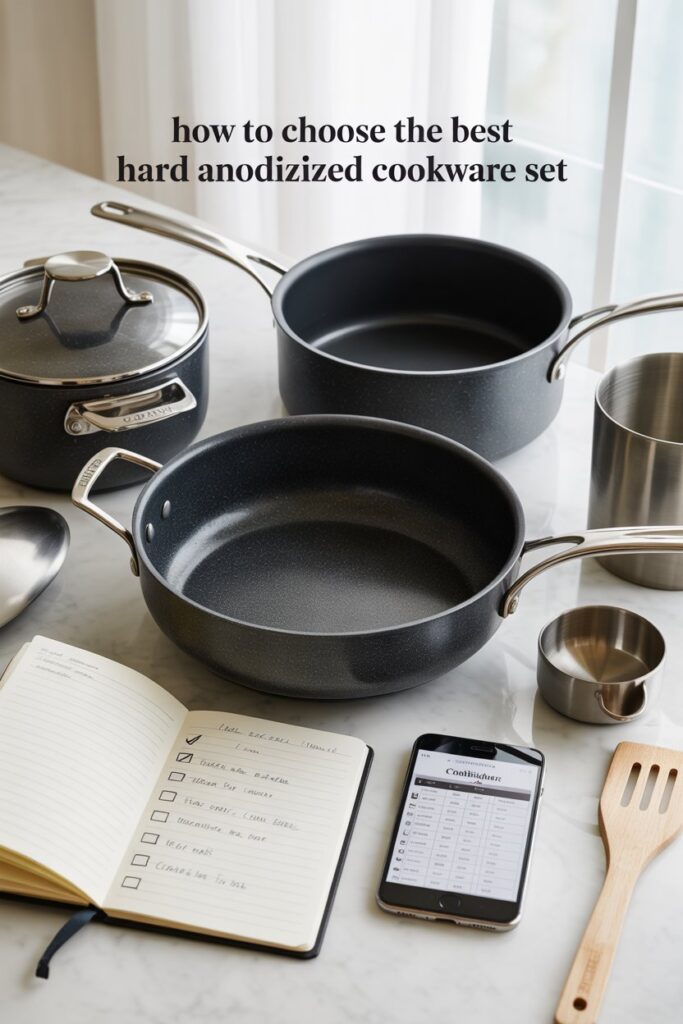 Hard Anodized Cookware Sets The Ultimate Blend of Durability, Style & Performance 4 How to Choose the Best Hard Anodized Cookware Set