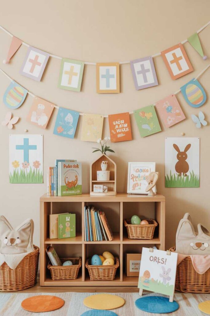 Easter Decorations for the Church Inspiring Ideas to Celebrate Faith and Renewal 5 Kids’ Corner and Sunday School Easter Decor