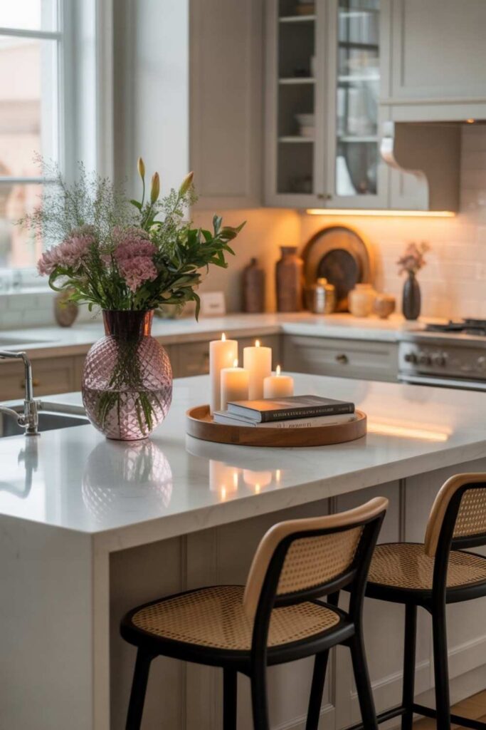 Kitchen Island Decor and Styling Tips