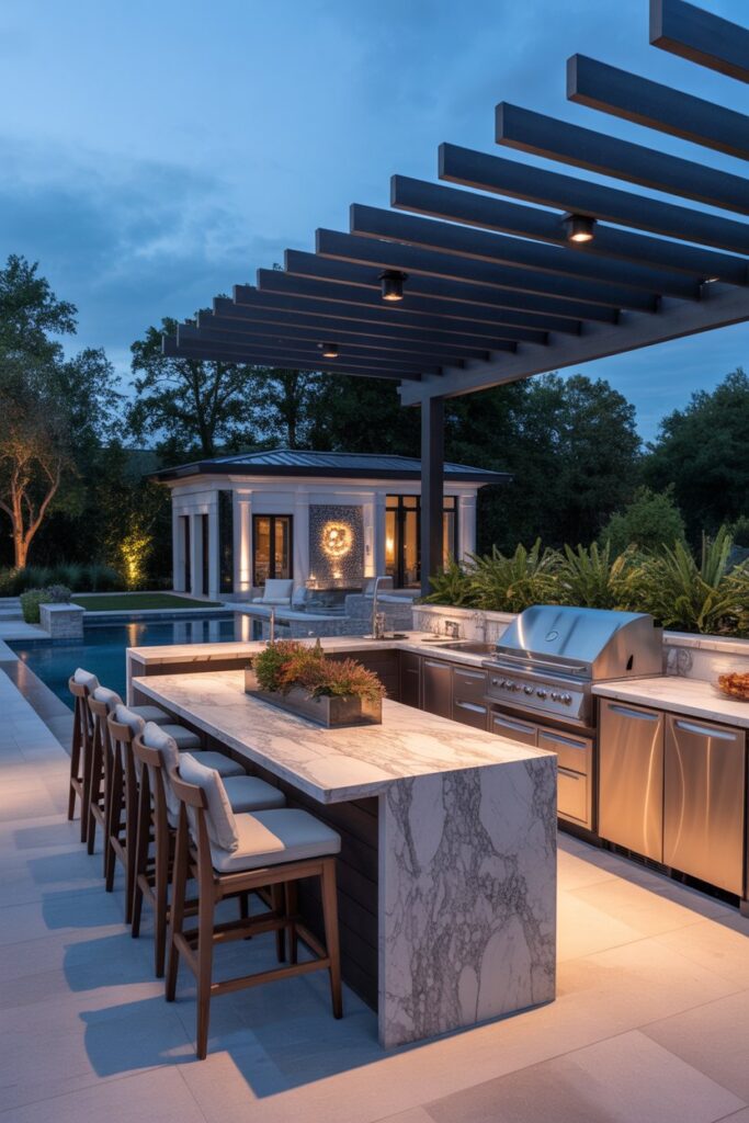 Outdoor Kitchen Ideas Create the Perfect Backyard Cooking Space 6 Luxury Outdoor Kitchen Designs