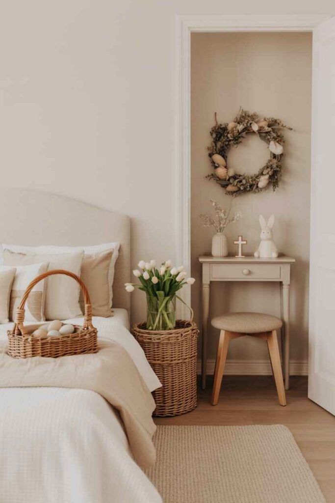 Neutral Easter Decor Ideas Minimalist Elegance for a Calm and Timeless Easter 7 Neutral Easter Decor for Small Spaces