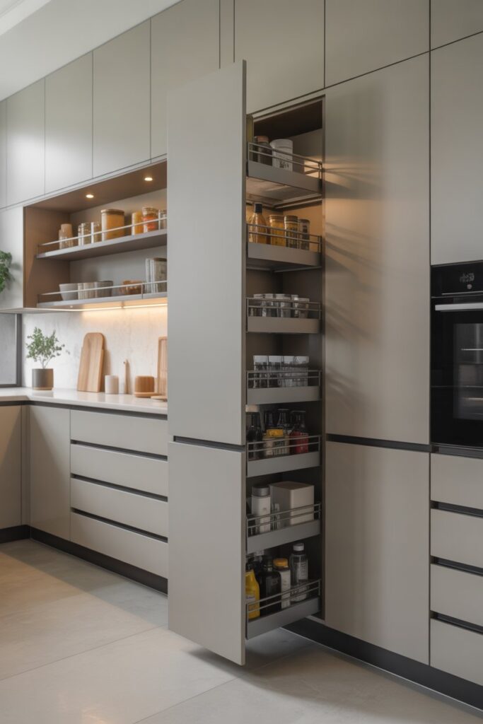 Modern Kitchen Design Stylish Ideas for a Functional and Elegant Space 3 Sleek Cabinetry and Storage Solutions