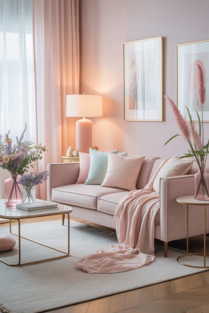 Living Room Color Palette Ideas to Transform Your Space with Style 4 Soft Pastels for a Dreamy Aesthetic
