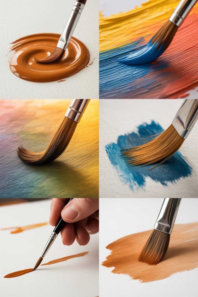 Brushes for Gouache The Ultimate Guide to Smooth, Stunning Painting Results 3 Types of Brushes for Gouache