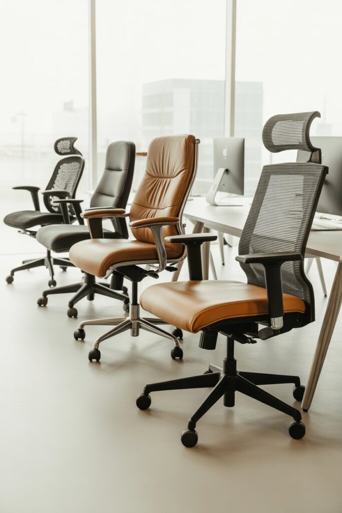 Best Office Chairs Ultimate Guide to Comfort, Style, and Productivity 2 Understanding the Types of Office Chairs