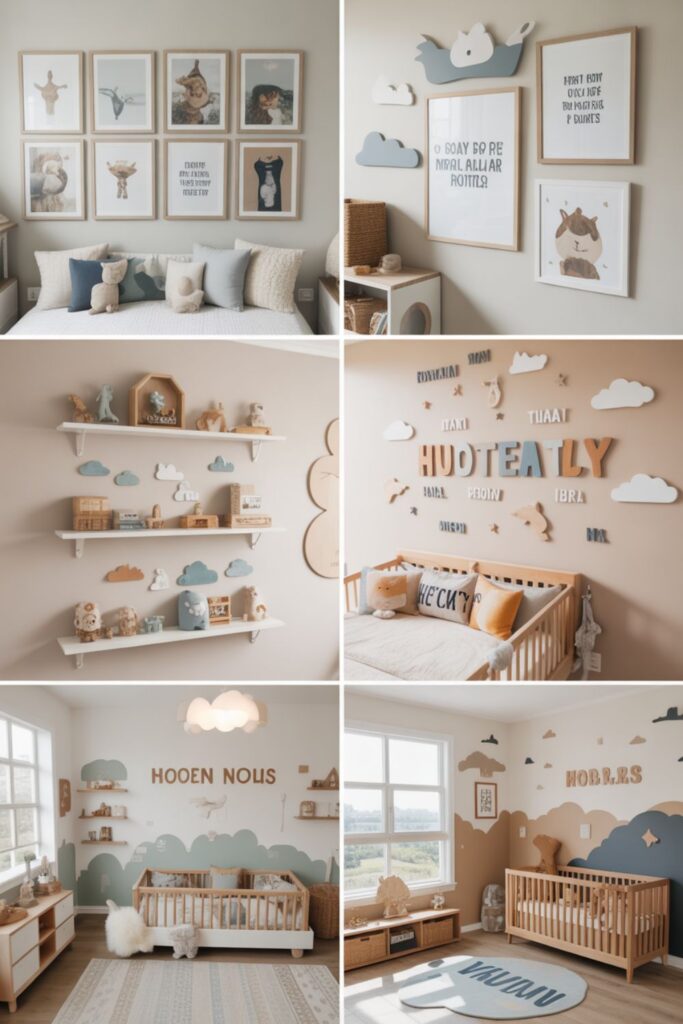 Wall Décor and Art Ideas for a Boy Nursery