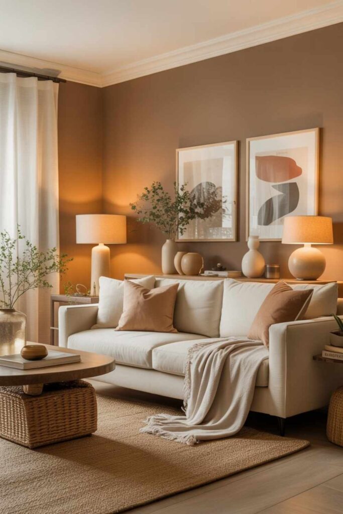 Living Room Color Palette Ideas to Transform Your Space with Style 2 Warm Neutrals for a Cozy, Timeless Look