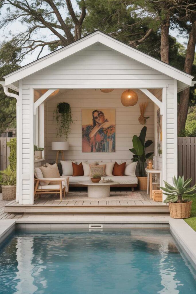 Modern & Unique Backyard Pool House Ideas: Stunning Inspiration for a Stylish Outdoor Escape 7 How to Add Personality to Your Pool House With Decor