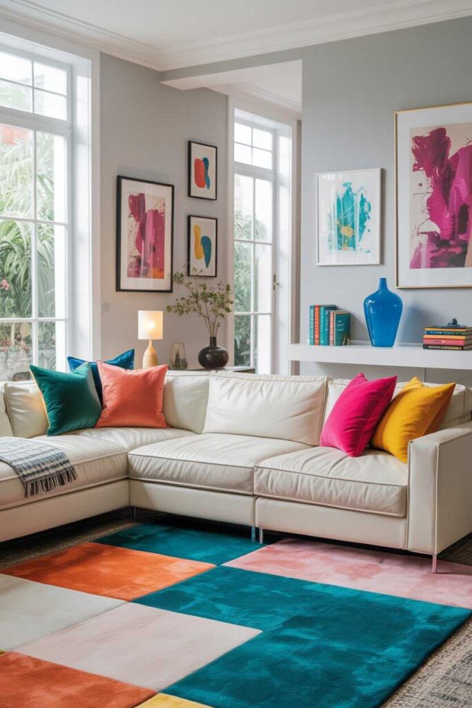 25+ College Dorm Room Ideas for a Cozy, Modern, and Budget-Friendly Transformation 4 Add Pops of Color for Energy and Personality