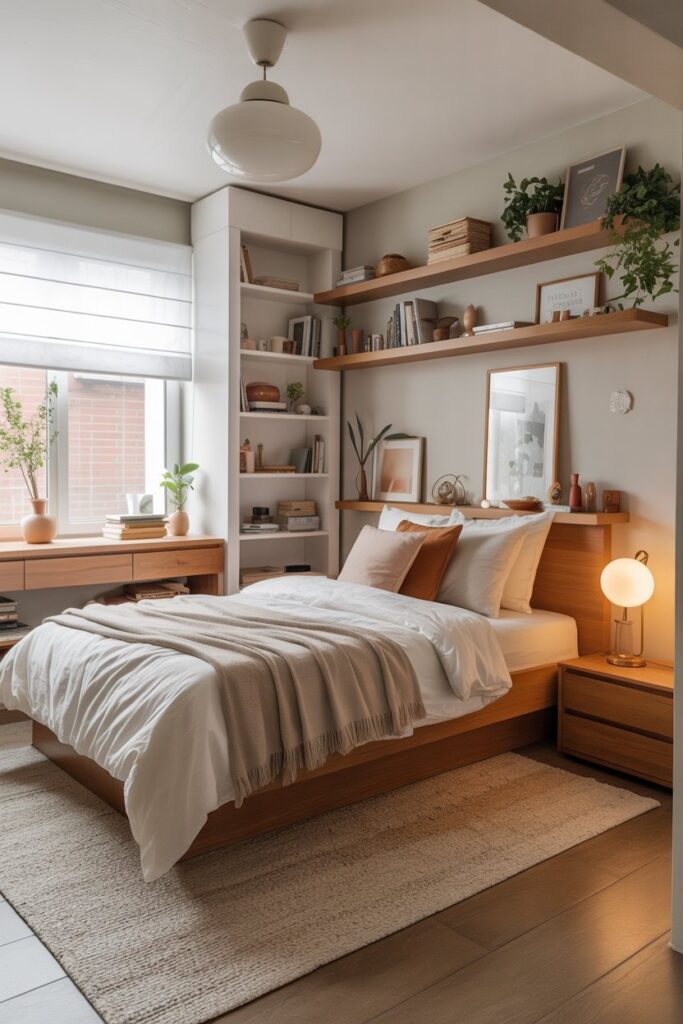 15+ Modern & Budget-Friendly Bedroom Ideas for Small Rooms (Aesthetic Inspiration You’ll Love) 6 Bed Placement and Layout Ideas for Small Bedrooms