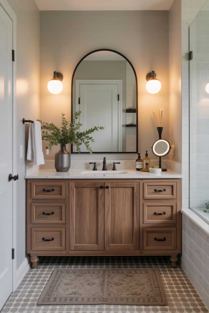 25 Stunning Guest Bathroom Ideas Modern, Budget-Friendly Inspiration to Impress Every Visitor 5 Choosing the Perfect Vanity for Your Guest Bathroom