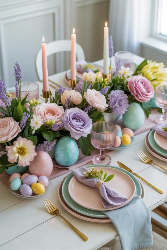 Easter Tablescape Ideas Dreamy, Elegant & Pinterest-Worthy Inspirations 3 Color Palettes That Define Easter Tablescapes