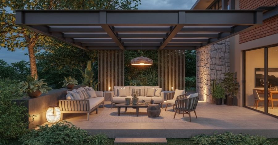 35+ Covered Patio Ideas To Transform Your Outdoor Space (Modern, Cozy ...