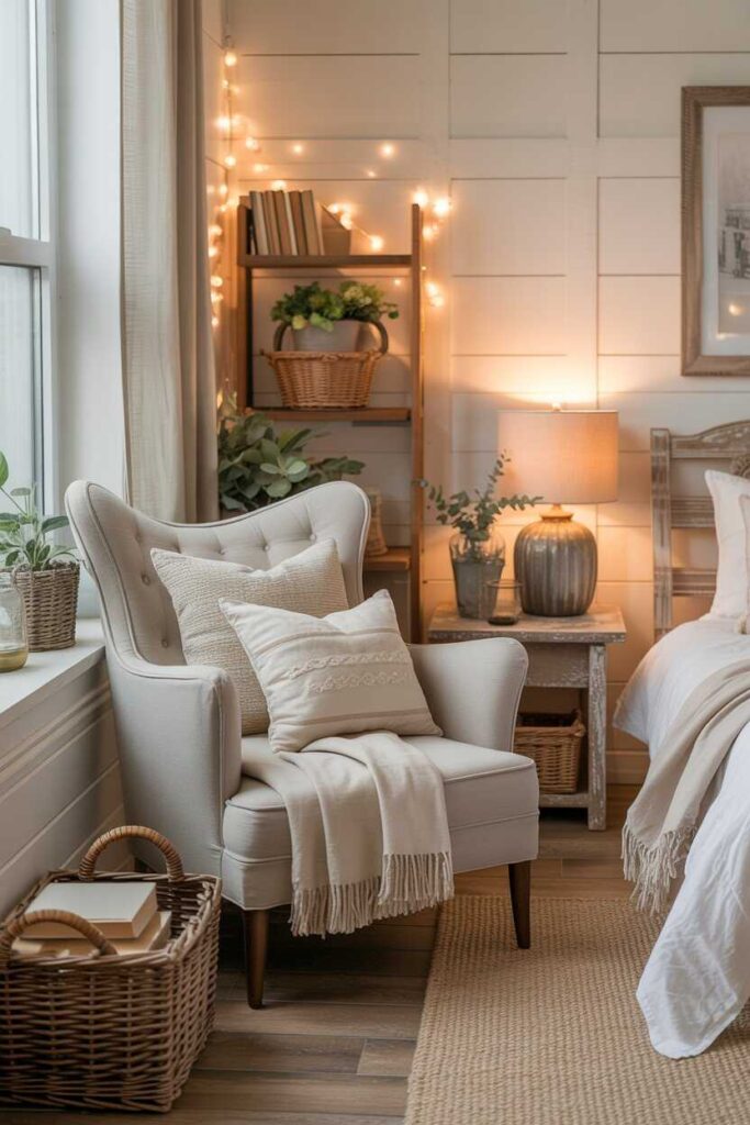 25+ Cozy Farmhouse Bedroom Ideas to Create a Warm and Inviting Retreat 8 Cozy Farmhouse Bedroom on a Budget