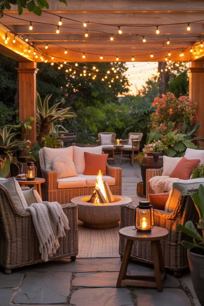 30+ Outdoor Patio Ideas to Transform Your Backyard (Modern, Budget-Friendly & Aesthetic Inspiration) 3 Cozy Outdoor Patio Ideas That Feel Warm & Inviting