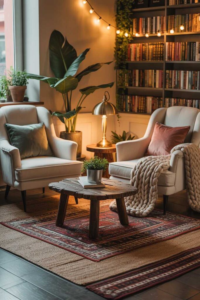 30+ Small Patio Ideas to Transform Your Outdoor Space Modern, Budget-Friendly & Unique Inspiration 2 Create a Comfy Seating Corner That Feels Like a Living Room