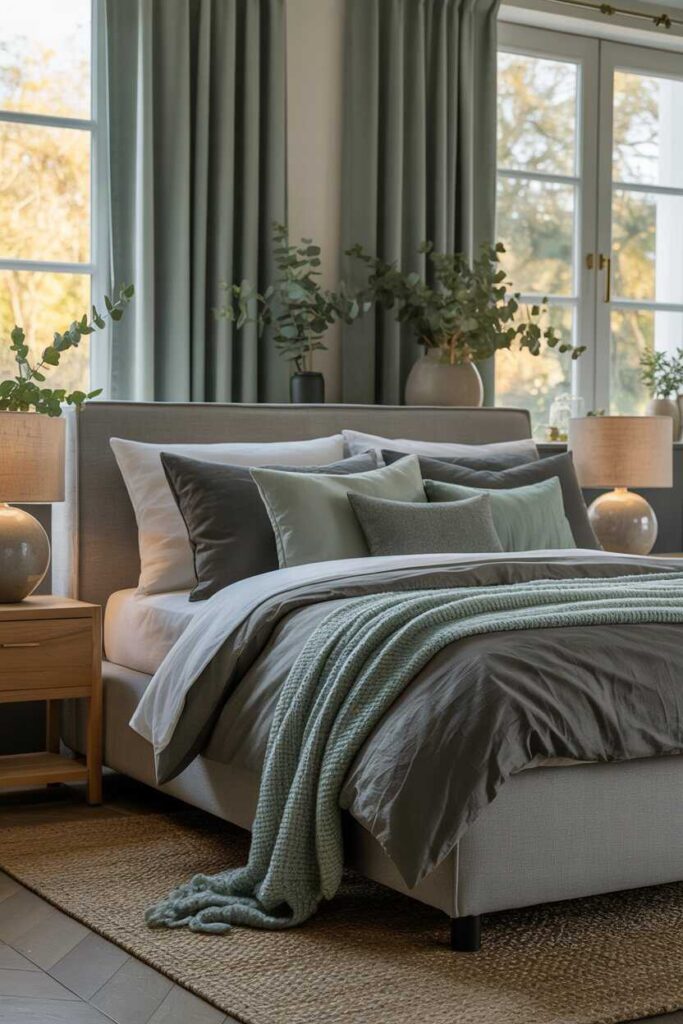 Sage Green and Grey Bedroom Ideas Modern, Cozy & Budget-Friendly Inspiration for a Dreamy Retreat 3 Creating the Perfect Sage Green and Grey Bedroom Palette