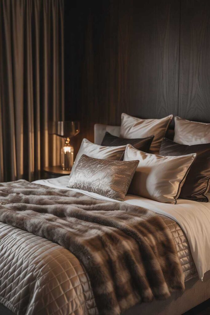 25+ Dark Feminine Bedroom Ideas for a Chic, Mysterious, and Luxurious Retrea 5 Dark Feminine Decor on a Budget