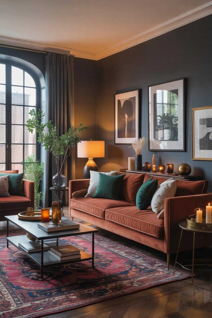 Modern & Unique Moody Living Room Ideas Stunning, Budget-Friendly Inspiration for a Dark, Cozy Space 6 Decor Styling Ideas for a Pinterest-Worthy Moody Living Room